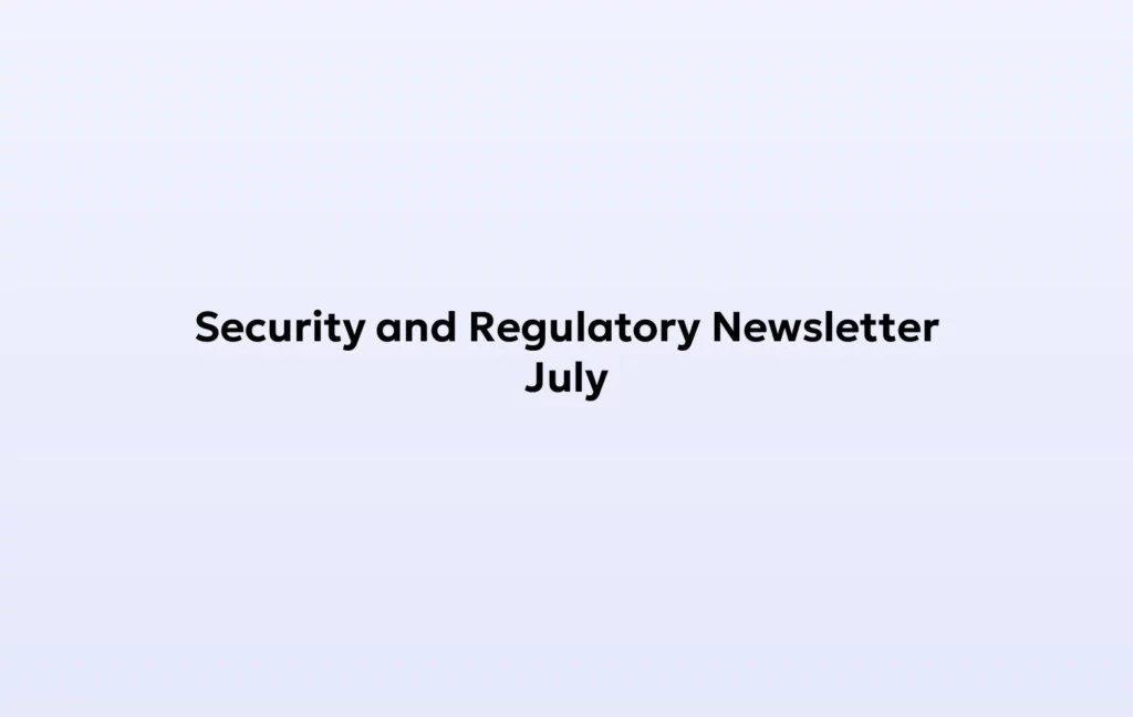 Security Newsletter - July